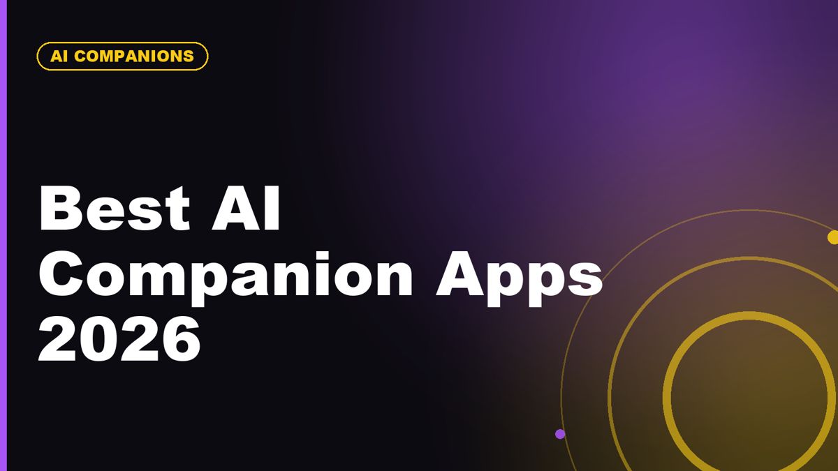 Best AI Companion Apps in 2026: Features, Pricing, Safety, and Privacy Compared