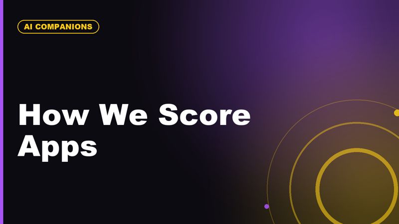 AI Companion App Review Template: How We Score Apps