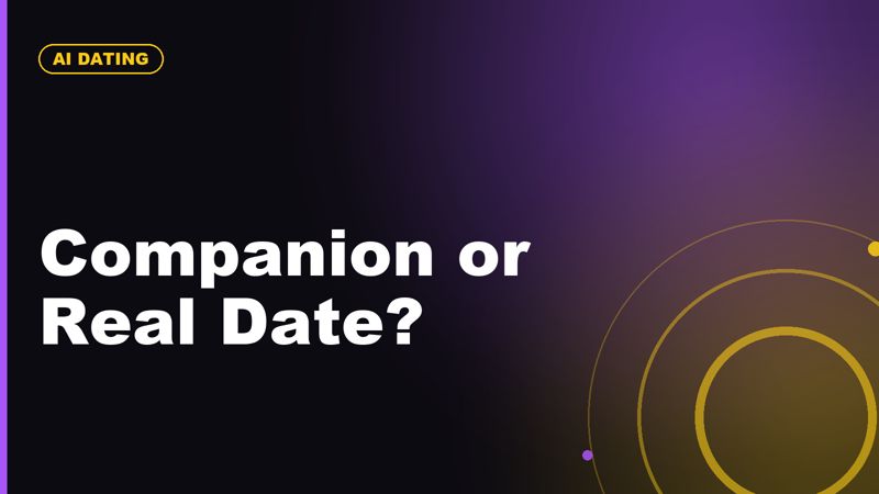 AI Companion vs AI Dating App: What Is the Difference?